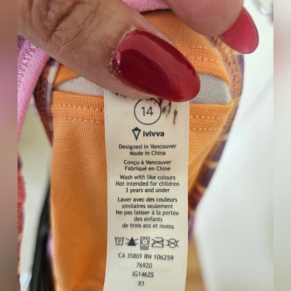 Lululemon Ivivva Girl's Athletic Racerback Tank Top - Picture 6 of 7